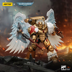 Warhammer 40,000 Action Figure 1/18 Blood Angels Sanguinary Guard with Encarmine Axe and Inferno Pistol 12 cm 6973130377172