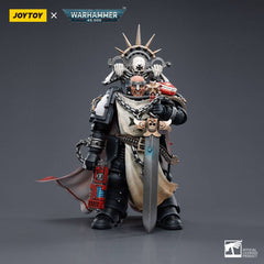 Warhammer 40k Action Figure 1/18 Black Templars Marshal Baldeckrath 12 cm 6973130377325