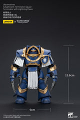 Warhammer The Horus Heresy Action Figure 1/18 Ultramarines Cataphractii Terminator Squad Terminator with Lightning Claws 14 cm 6973130377394