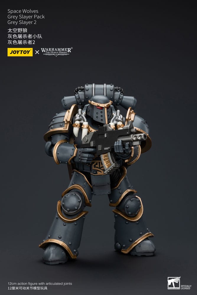 Warhammer The Horus Heresy Action Figure 1/18 Space Wolves Grey Slayer Pack Grey Slayer 2 12 cm 6973130377516