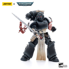 Warhammer 40k Action Figure 1/18 Black Templars The Emperors Champion Rolantus 12 cm 6973130377585