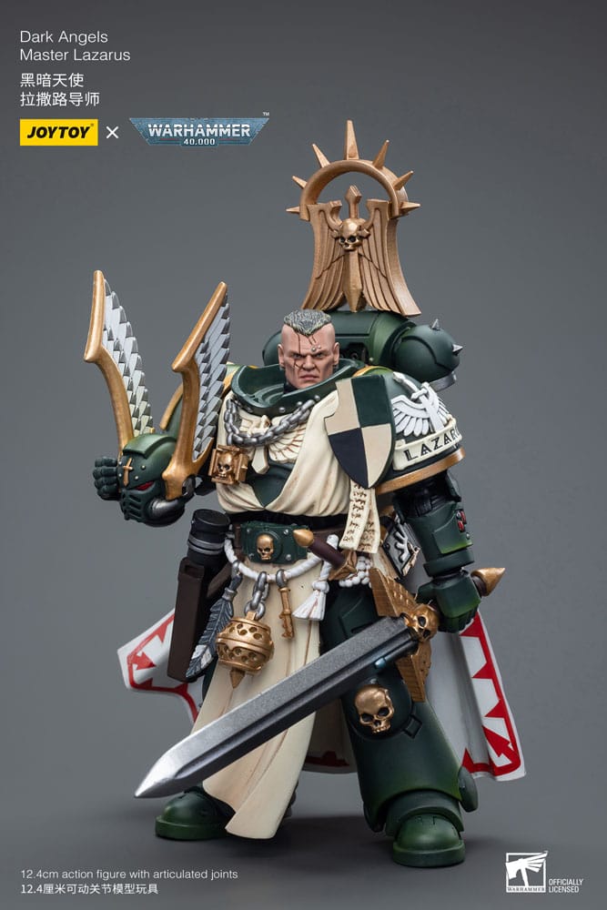 Warhammer 40k Action Figure 1/18 Dark Angels Master Lazarus 12 cm 6973130377684