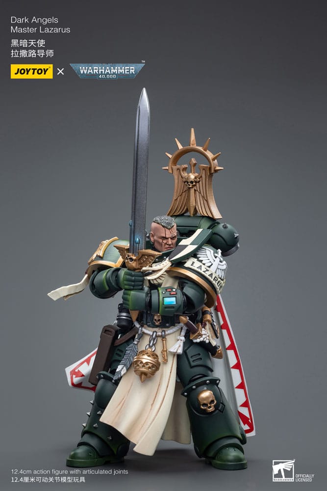 Warhammer 40k Action Figure 1/18 Dark Angels Master Lazarus 12 cm 6973130377684