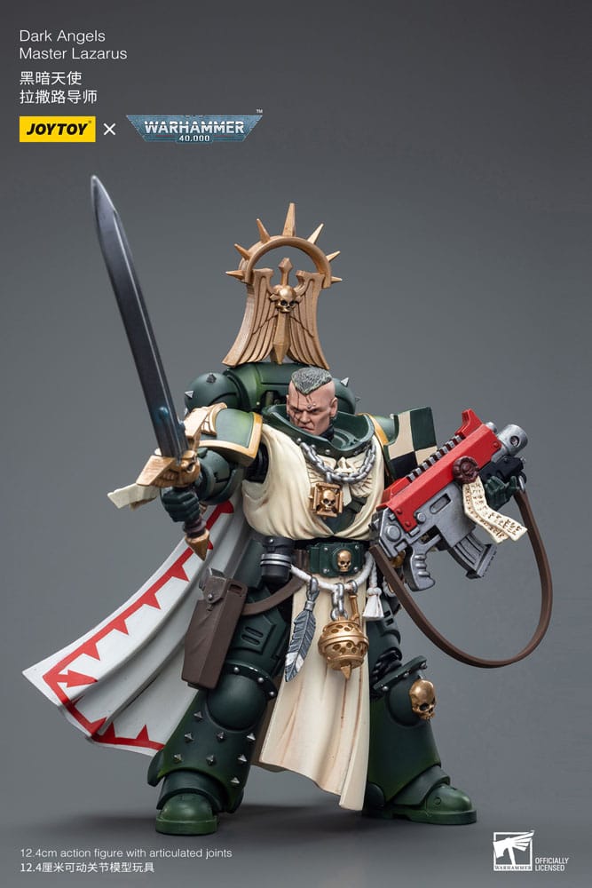 Warhammer 40k Action Figure 1/18 Dark Angels Master Lazarus 12 cm 6973130377684