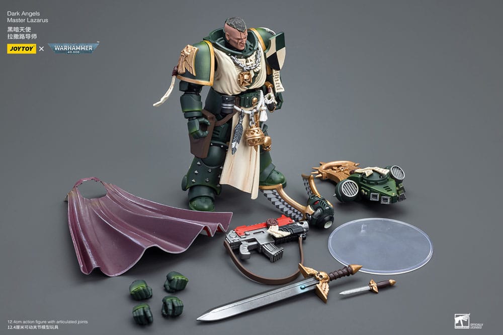 Warhammer 40k Action Figure 1/18 Dark Angels Master Lazarus 12 cm 6973130377684