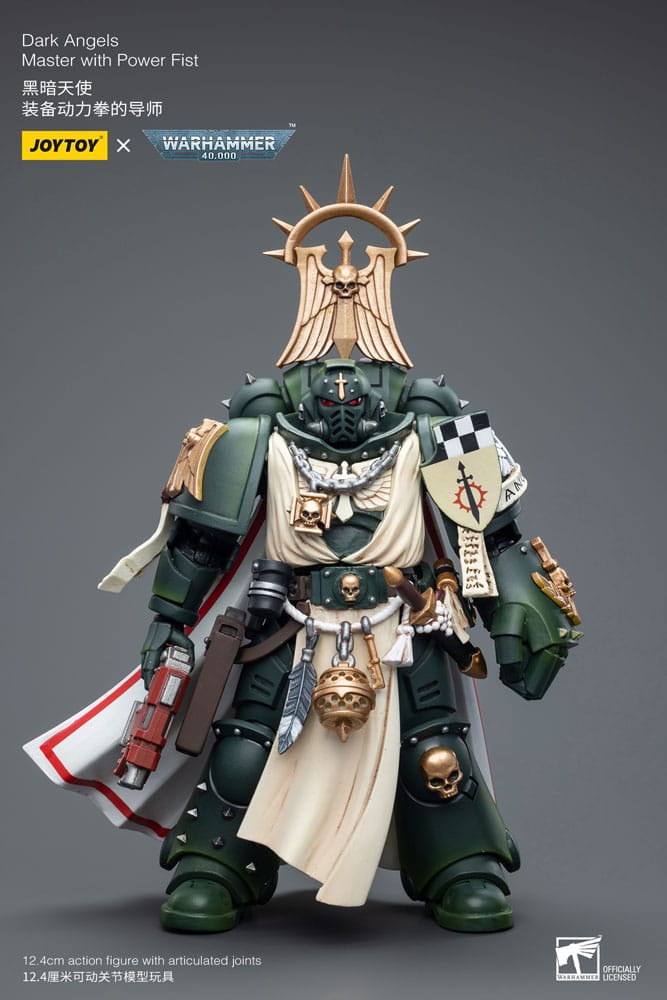 Warhammer 40k Action Figure 1/18 Dark Angels Master with Power Fist 12 cm 6973130377691