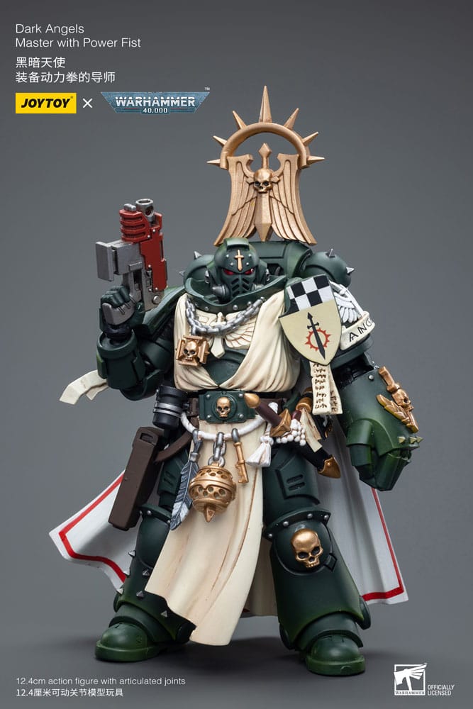 Warhammer 40k Action Figure 1/18 Dark Angels Master with Power Fist 12 cm 6973130377691