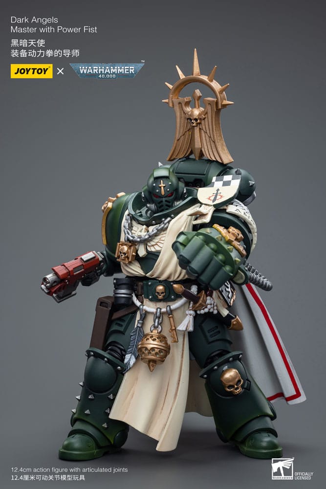 Warhammer 40k Action Figure 1/18 Dark Angels Master with Power Fist 12 cm 6973130377691