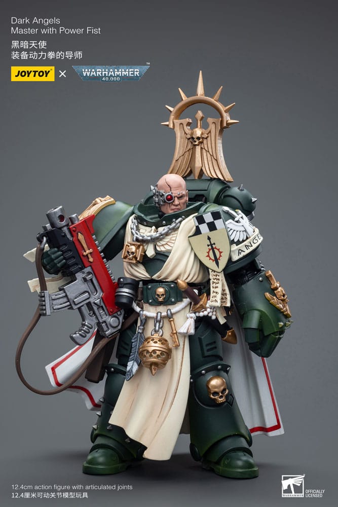 Warhammer 40k Action Figure 1/18 Dark Angels Master with Power Fist 12 cm 6973130377691