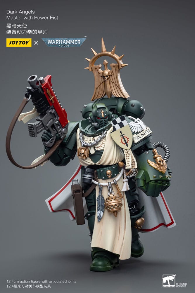 Warhammer 40k Action Figure 1/18 Dark Angels Master with Power Fist 12 cm 6973130377691