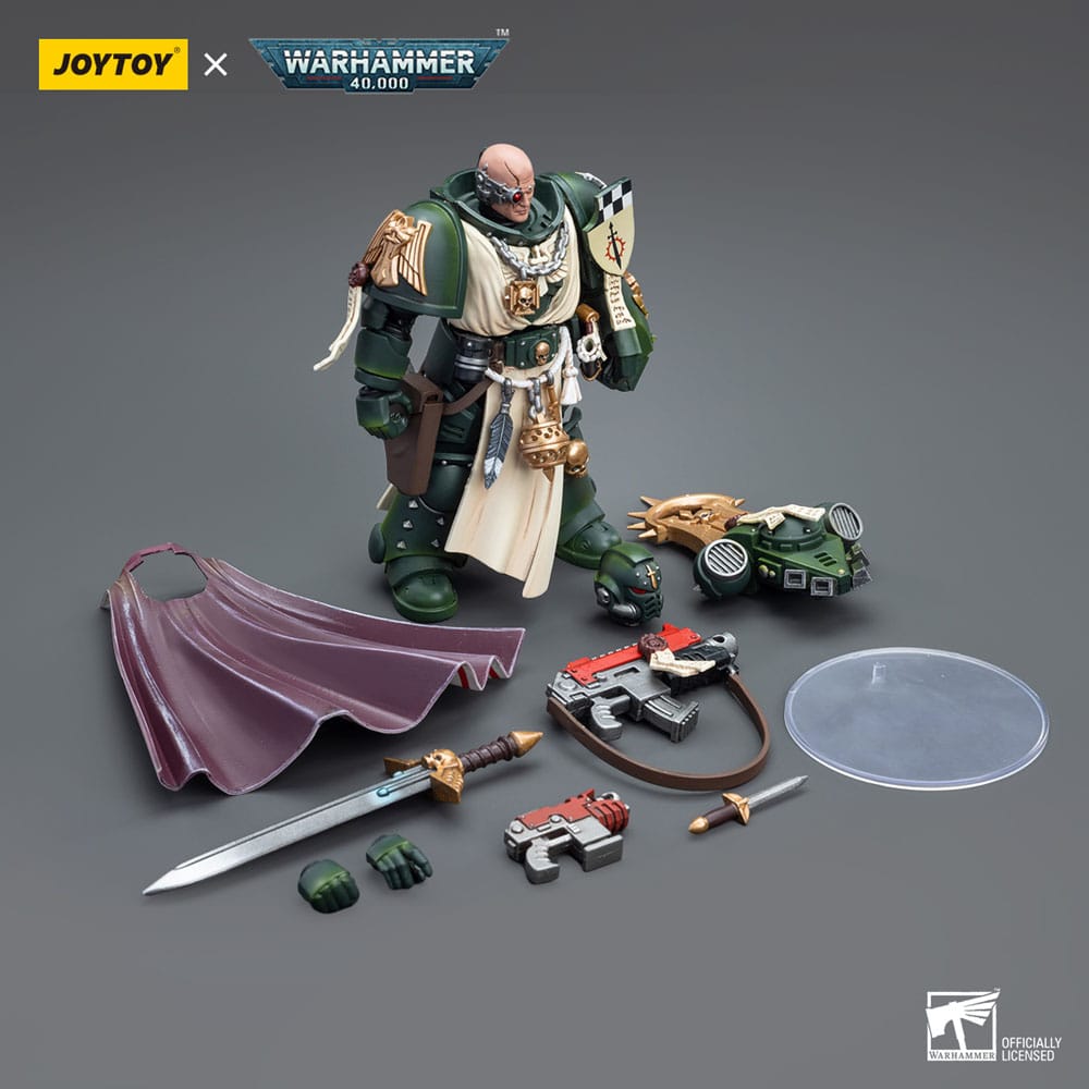 Warhammer 40k Action Figure 1/18 Dark Angels Master with Power Fist 12 cm 6973130377691