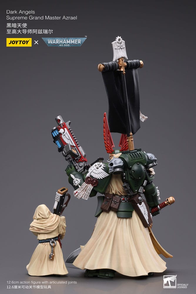 Warhammer 40k Action Figure 1/18 Dark Angels Supreme Grand Master Azrael 13 cm 6973130377899