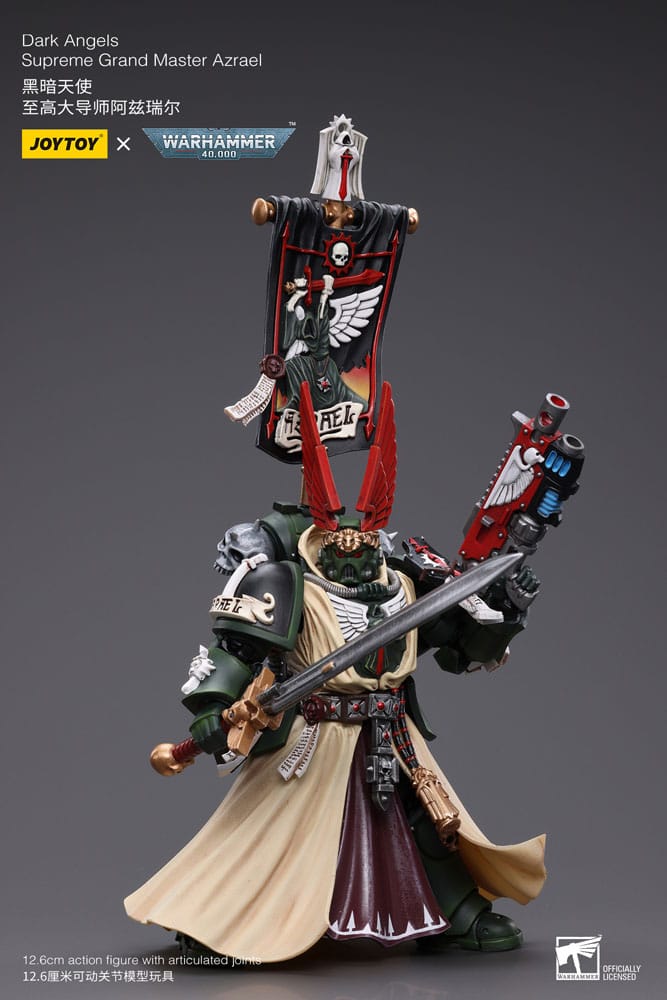 Warhammer 40k Action Figure 1/18 Dark Angels Supreme Grand Master Azrael 13 cm 6973130377899