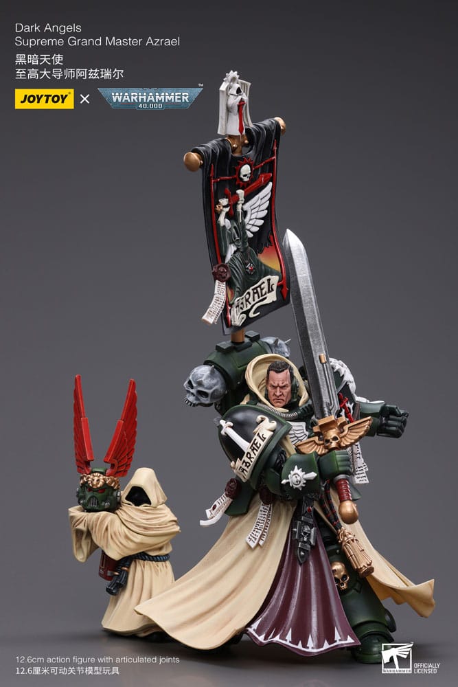 Warhammer 40k Action Figure 1/18 Dark Angels Supreme Grand Master Azrael 13 cm 6973130377899