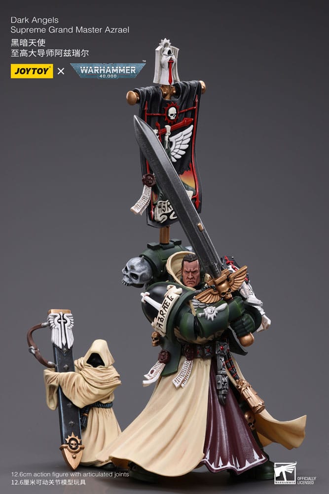 Warhammer 40k Action Figure 1/18 Dark Angels Supreme Grand Master Azrael 13 cm 6973130377899