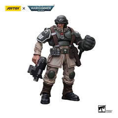 Warhammer 40k Action Figure 1/18 Astra Militarum Cadian Command Squad Veteran Sergeant with Power Fist 12 cm 6973130377936