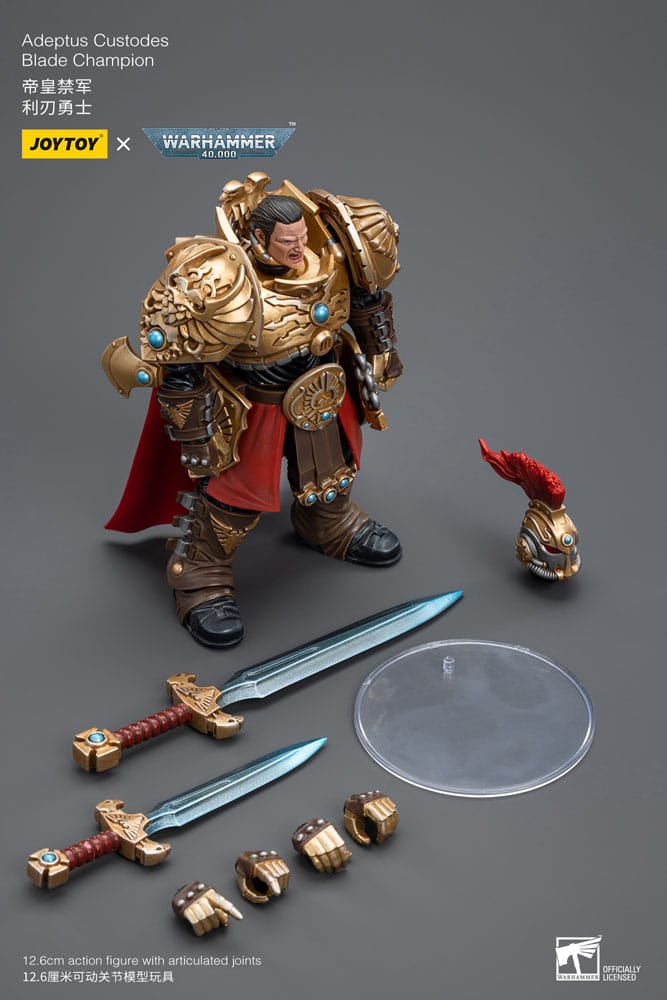 Warhammer 40k Action Figure 1/18 Adeptus Custodes Blade Champion 12 cm 6973130378124
