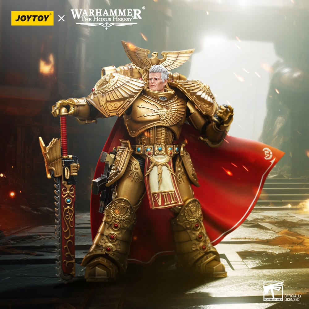 Warhammer The Horus Heresy Action Figure 1/18 Imperial Fists Rogal Dorn Primarch of the 7th Legion 12 cm 6973130378865