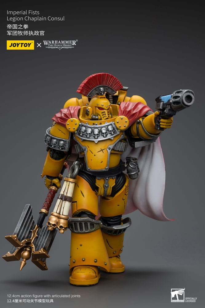 Warhammer The Horus Heresy Action Figure 1/18 Imperial Fists Legion Chaplain Consul 12 cm 6973130379039