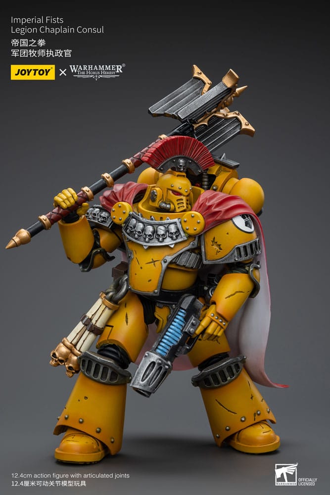Warhammer The Horus Heresy Action Figure 1/18 Imperial Fists Legion Chaplain Consul 12 cm 6973130379039