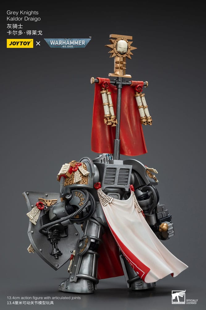 Warhammer 40k Action Figure 1/18 Grey Knights Kaldor Draigo 14 cm 6927054400201