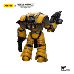 Warhammer The Horus Heresy Action Figure 1/18 Imperial Fists Legion Cataphractii Terminator Squad Legion Cataphractii with Chainfist 12 cm 6973130379398