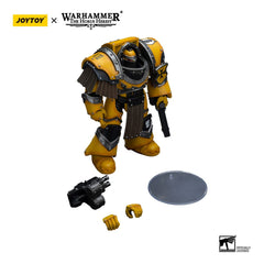 Warhammer The Horus Heresy Action Figure 1/18 Imperial Fists Legion Cataphractii Terminator Squad Legion Cataphractii with Chainfist 12 cm 6973130379398