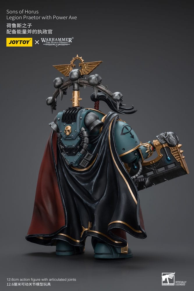 Warhammer The Horus Heresy Action Figure 1/18 Sons of Horus Legion Praetor with Power Axe 12 cm 6973130379503