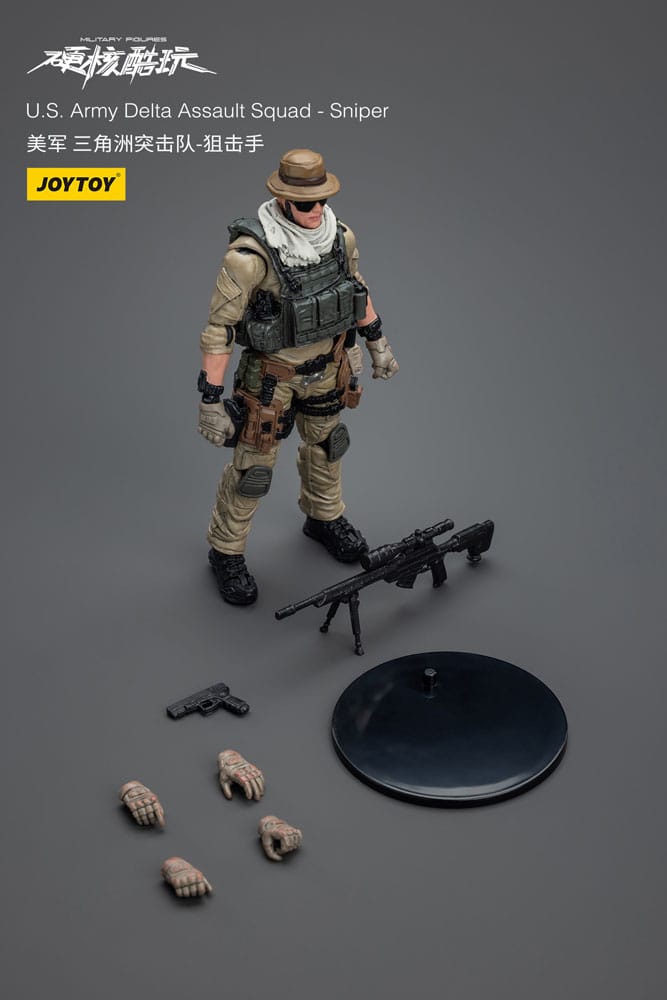 Hardcore Coldplay Action Figure 1/18 U.S. Army Delta Assault Squad Sniper 11 cm 6973130379527