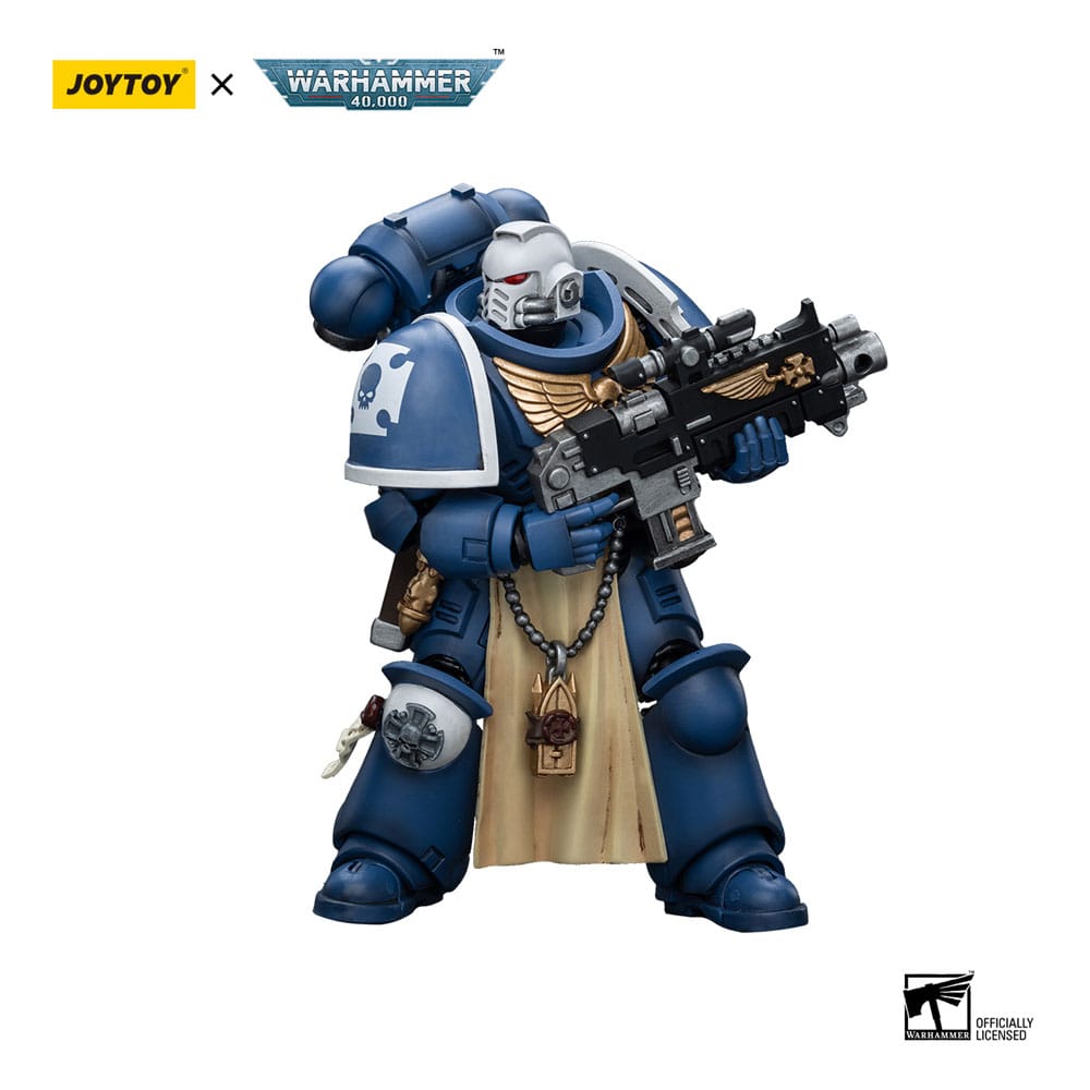 Warhammer 40k Action Figure 1/18 Ultramarines Sternguard Veteran with Bolt Rifle 12 cm 6973130379831