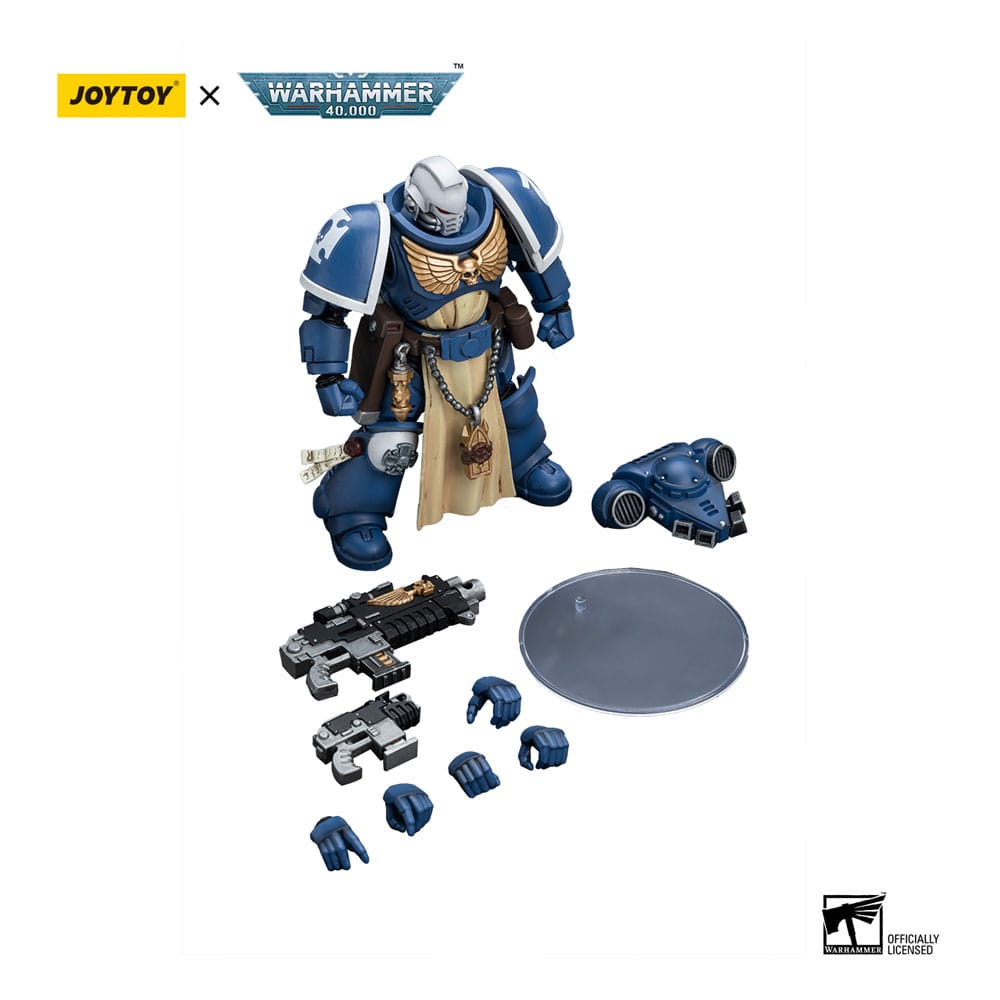 Warhammer 40k Action Figure 1/18 Ultramarines Sternguard Veteran with Bolt Rifle 12 cm 6973130379831