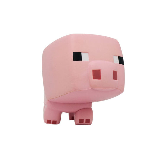 Minecraft Mega Squishme Anti-Stress Figure Series 1 Pig 15 cm 0735850859248