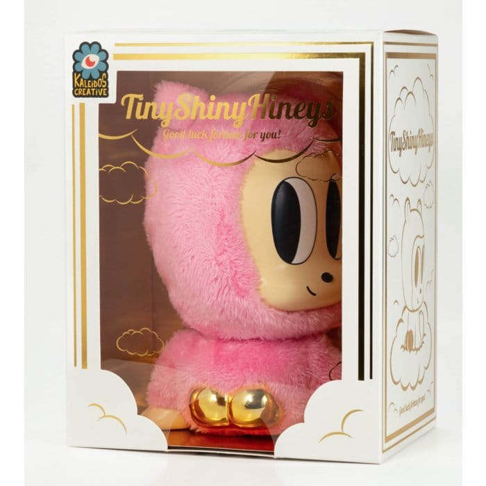 Tiny Shiny Hineys Plush Figure Pink Bear 0810169170014