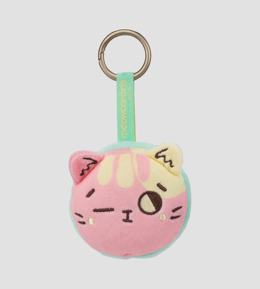 Meowcaron Plush Bag Charm Wink 7 cm 0810169171653
