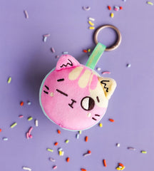 Meowcaron Plush Bag Charm Wink 7 cm 0810169171653