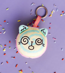 Meowcaron Plush Bag Charm Spiral 7 cm 0810169171660