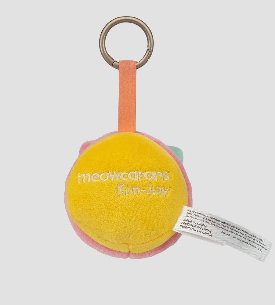 Meowcaron Plush Bag Charm Scared 7 cm 0810169171677