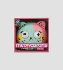 Meowcaron Plush Bag Charm Scared 7 cm 0810169171677