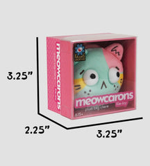 Meowcaron Plush Bag Charm Scared 7 cm 0810169171677