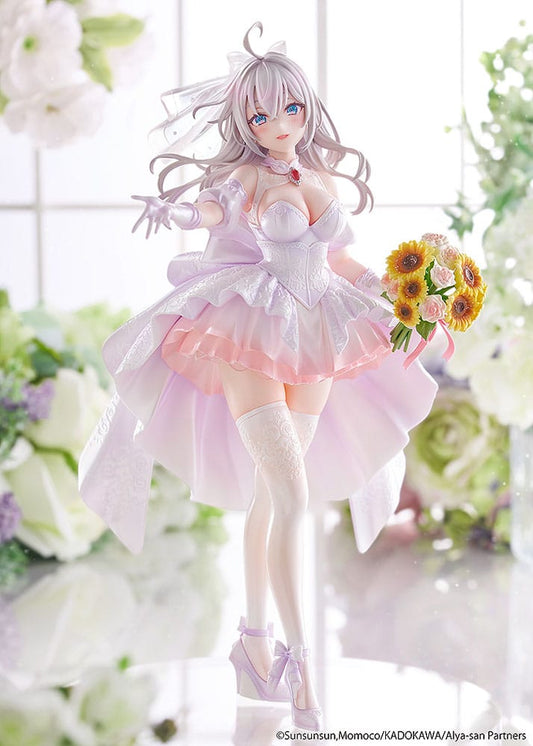 Alya Sometimes Hides Her Feelings in Russian Statue 1/7 Alisa Mikhailovna Kujou Wedding Dress Ver. 24 cm    4550687024173