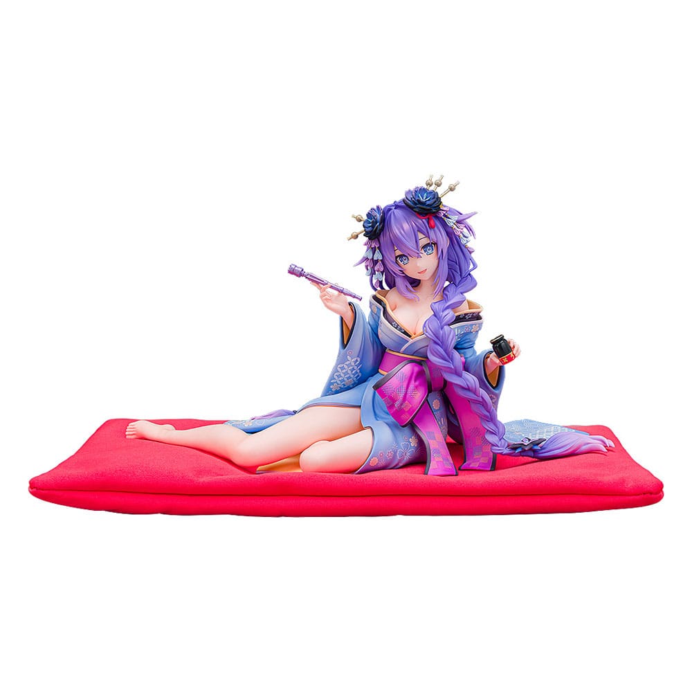 Neptunia x Senran Kagura Statue 1/7 Purple Heart Kimono Ver. 13 cm  4582698063230
