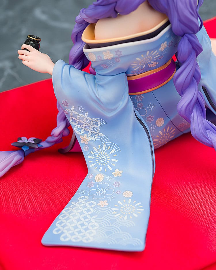 Neptunia x Senran Kagura Statue 1/7 Purple Heart Kimono Ver. 13 cm  4582698063230