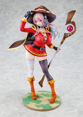 Super Sonico x Konosuba PVC Statue 1/7 Super Sonico Megumin collaboration Ver. 25 cm 4942330144947