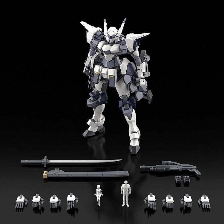 Full Metal Panic! Plastic Model Kit 1/48 Azure Raven with Type 10 Modified Monomolecular Blade Plated Ver. & Special Display Base 18 cm      4550687146080
