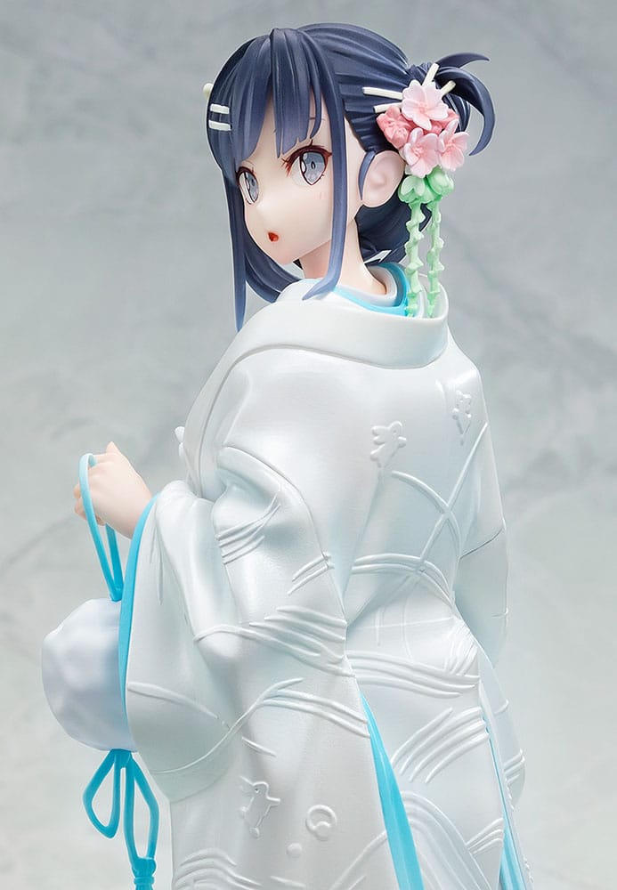 Rascal Does Not Dream of a Bunny Girl Senpai Statue 1/7 Mai Sakurajima White Kimono Ver. 23 cm 4942330204092