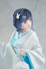 Rascal Does Not Dream of a Bunny Girl Senpai Statue 1/7 Mai Sakurajima White Kimono Ver. 23 cm 4942330204092