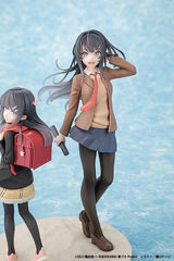 Rascal Does Not Dream of a Knapsack Kid PVC Statue Mai Sakurajima High School Graduation Ver. & Knapsack Kid 19 cm 4942330240762