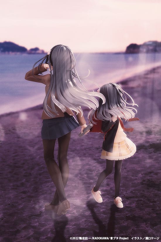 Rascal Does Not Dream of a Knapsack Kid PVC Statue Mai Sakurajima High School Graduation Ver. & Knapsack Kid 19 cm 4942330240762