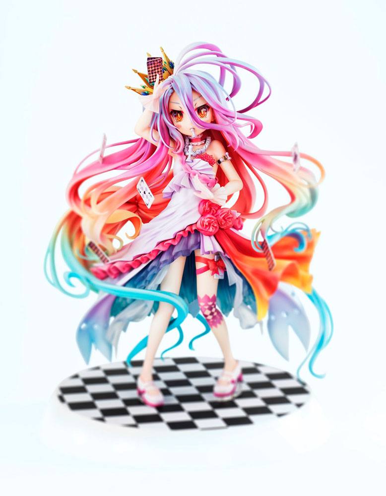 No Game No Life Statue 1/7 Shiro Dress Ver. 24 cm 4935228288823