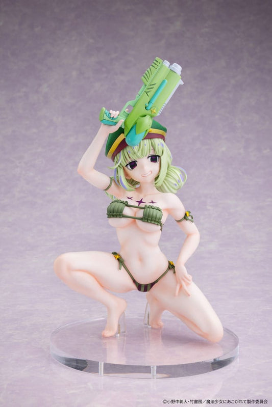 Gushing over Magical Girls Statue 1/6 Leoparde Swimsuit Ver. 22 cm  4942330381618